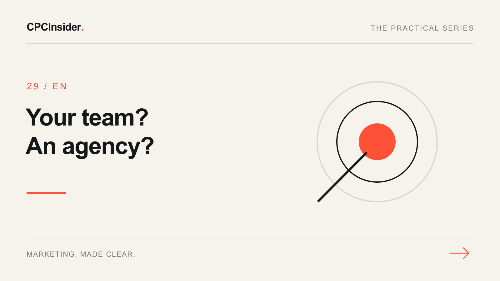 Editorial illustration: Your team? An agency?